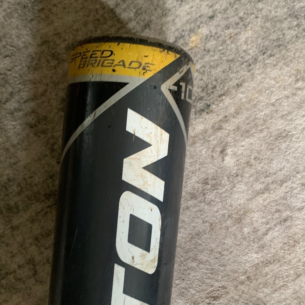 Easton Speed Brigade Composite s750c Black and Gold Baseball Bat w/weight - Picture 3 of 16